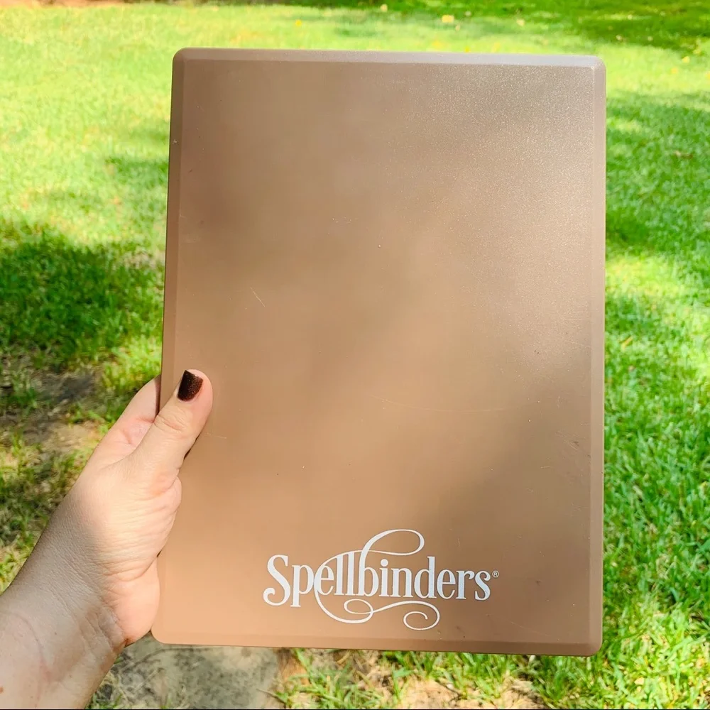XL Spellbinders pocket full of posies die cut